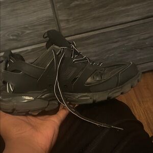Balenciaga Black Men's Athletic Shoes